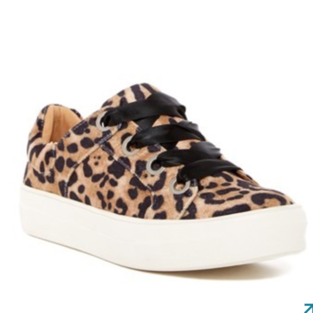 Leopard Gator Sneaker by Steve Madden